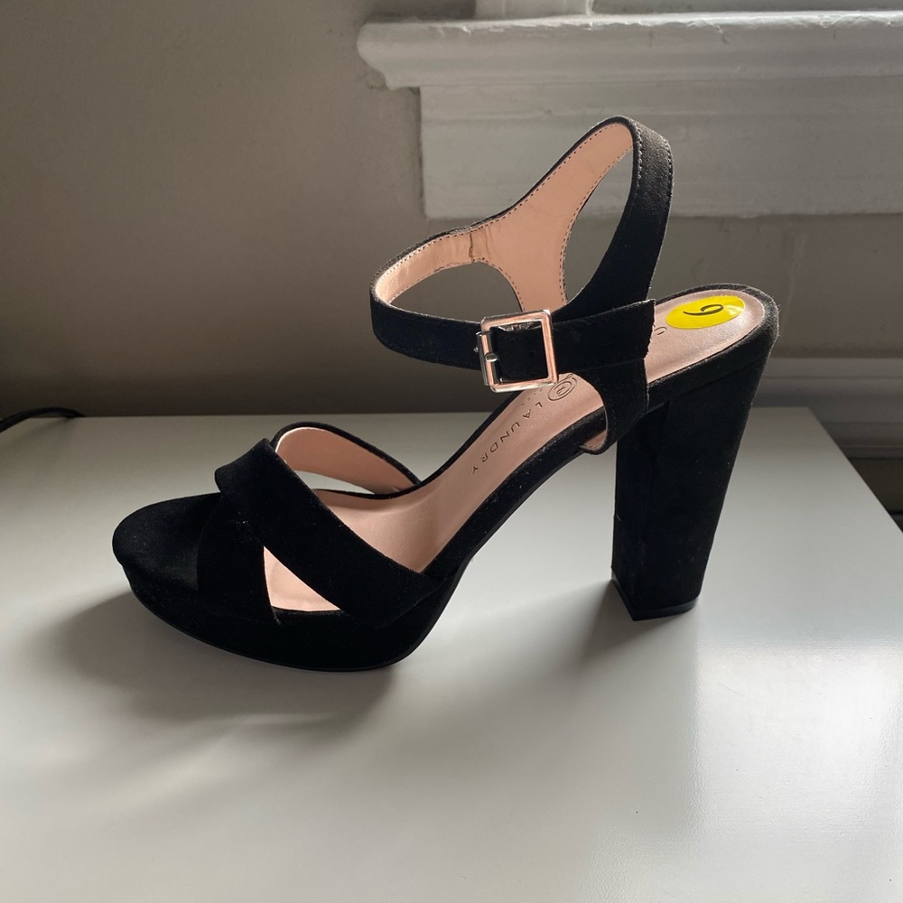 Chinese Laundry Black Platform Heel
